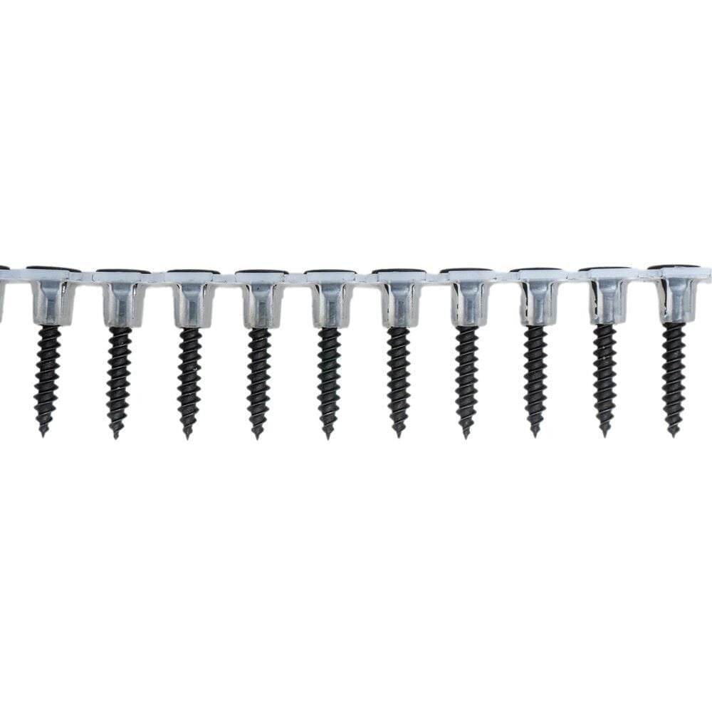 Rox 0342 Plastiğe Dizili Ahşap Şerit Vidası 3.5x25 mm Sivri Uçlu (1000 Adet)