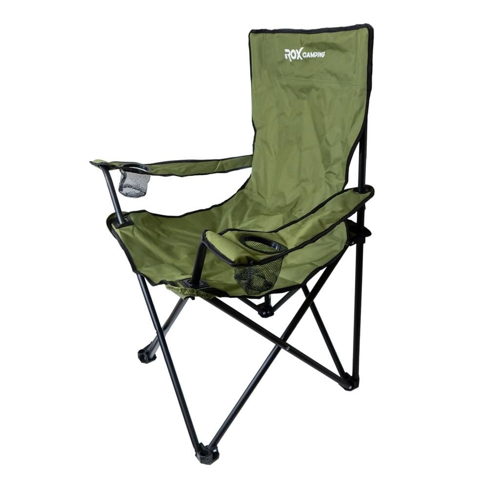 ROX Camping Yeşil Katlanır Kamp Sandalyesi (153CAMP0314)