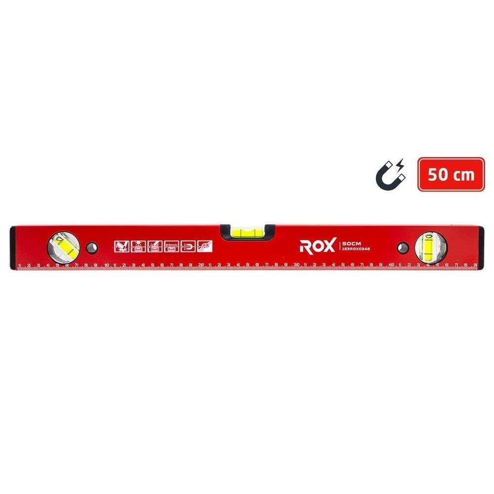ROX Mıknatıslı Su Terazisi 50 cm (153ROX0348)