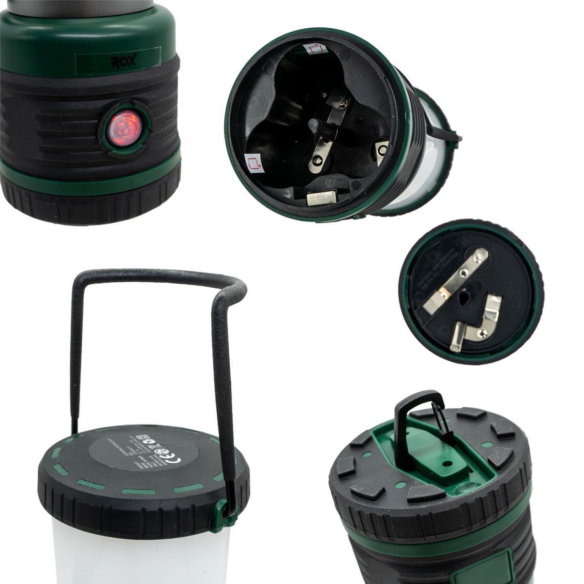 ROX Pilli Outdoor Kamp Feneri 500 Lümen (153ROX0219)