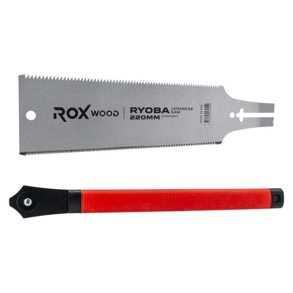 ROX WOOD 0326 Ryoba Çift Taraflı Ahşap Testere 220 mm