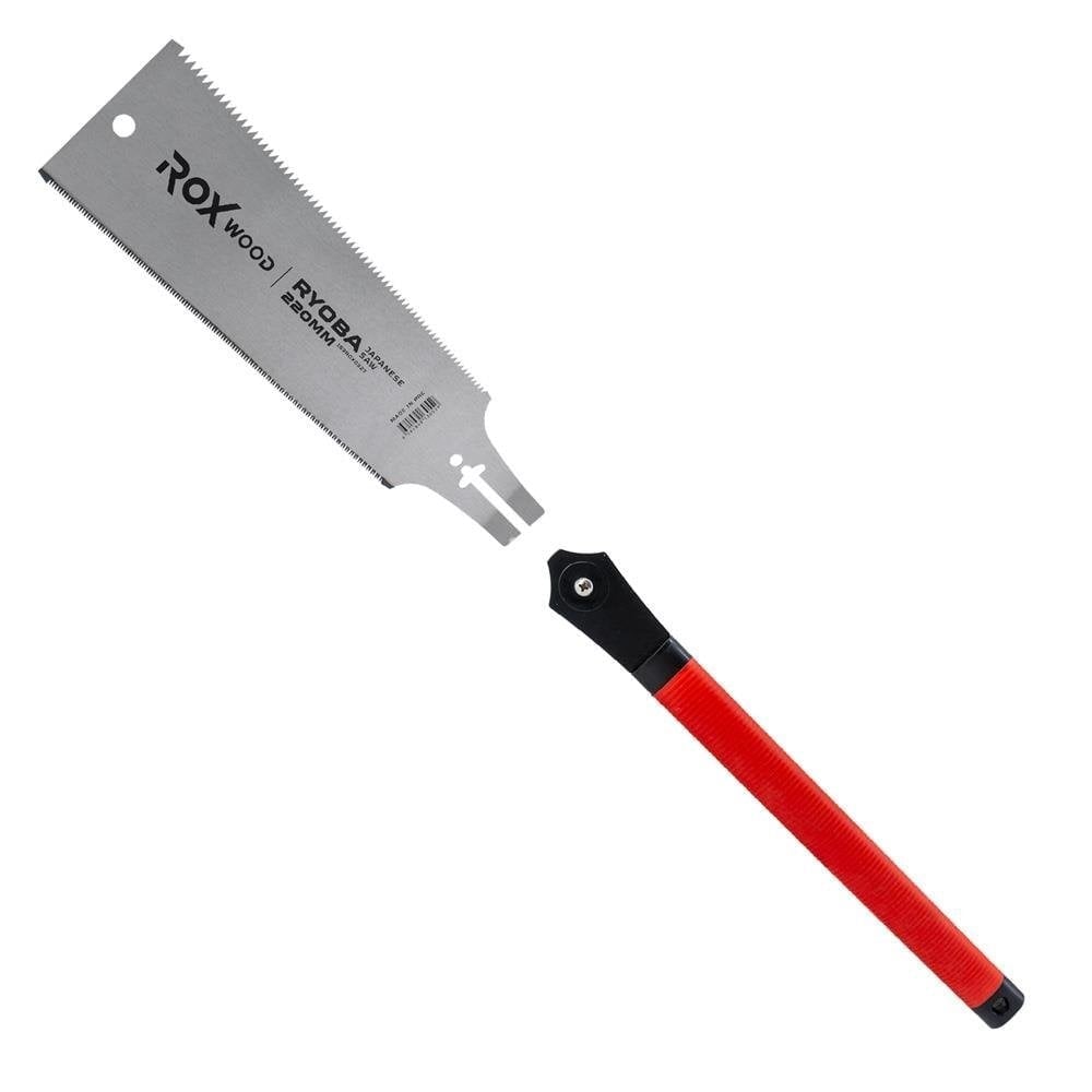 ROX WOOD 0326 Ryoba Çift Taraflı Ahşap Testere 220 mm