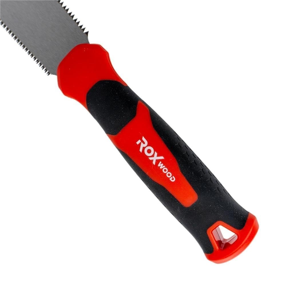 ROX WOOD 0332 Ryoba Flachut Çift Taraflı Mini Ahşap Testere 160 mm