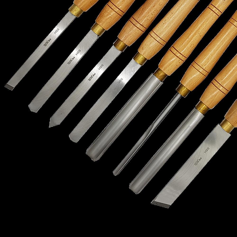 ROX Wood Ahşap Torna Bıçak Seti 8 Parça (15399105)