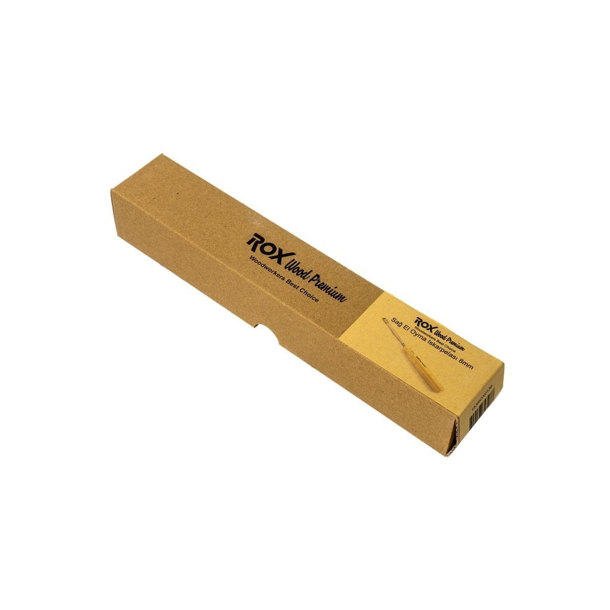 ROX Wood Premium 8 mm Ahşap Oyma Iskarpelası - Sağ El (153ROX0138)