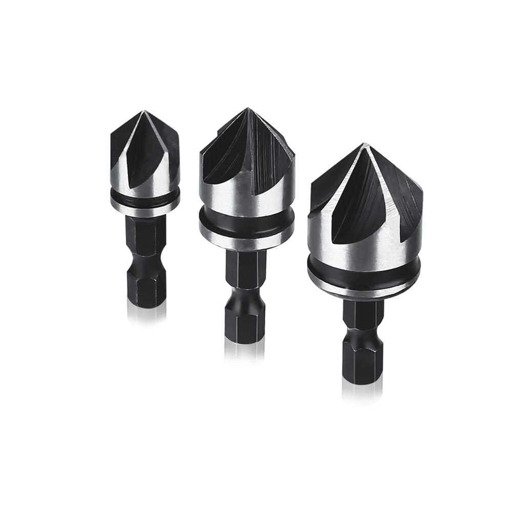 SGS 1474 Bits Saplı Havşa Matkap Uç Seti (12mm-16mm-19mm)