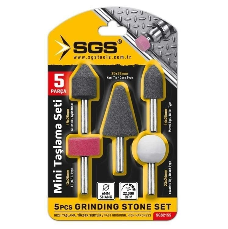 SGS Mini Taşlama Seti 5 Parça