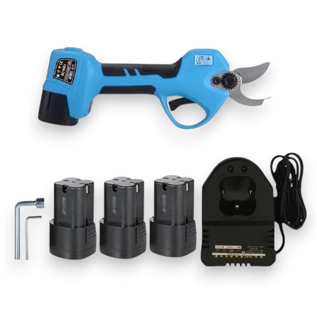 Suca SC 8604 Akülü LED Göstergeli Budama Makası 32 mm 3 Akülü