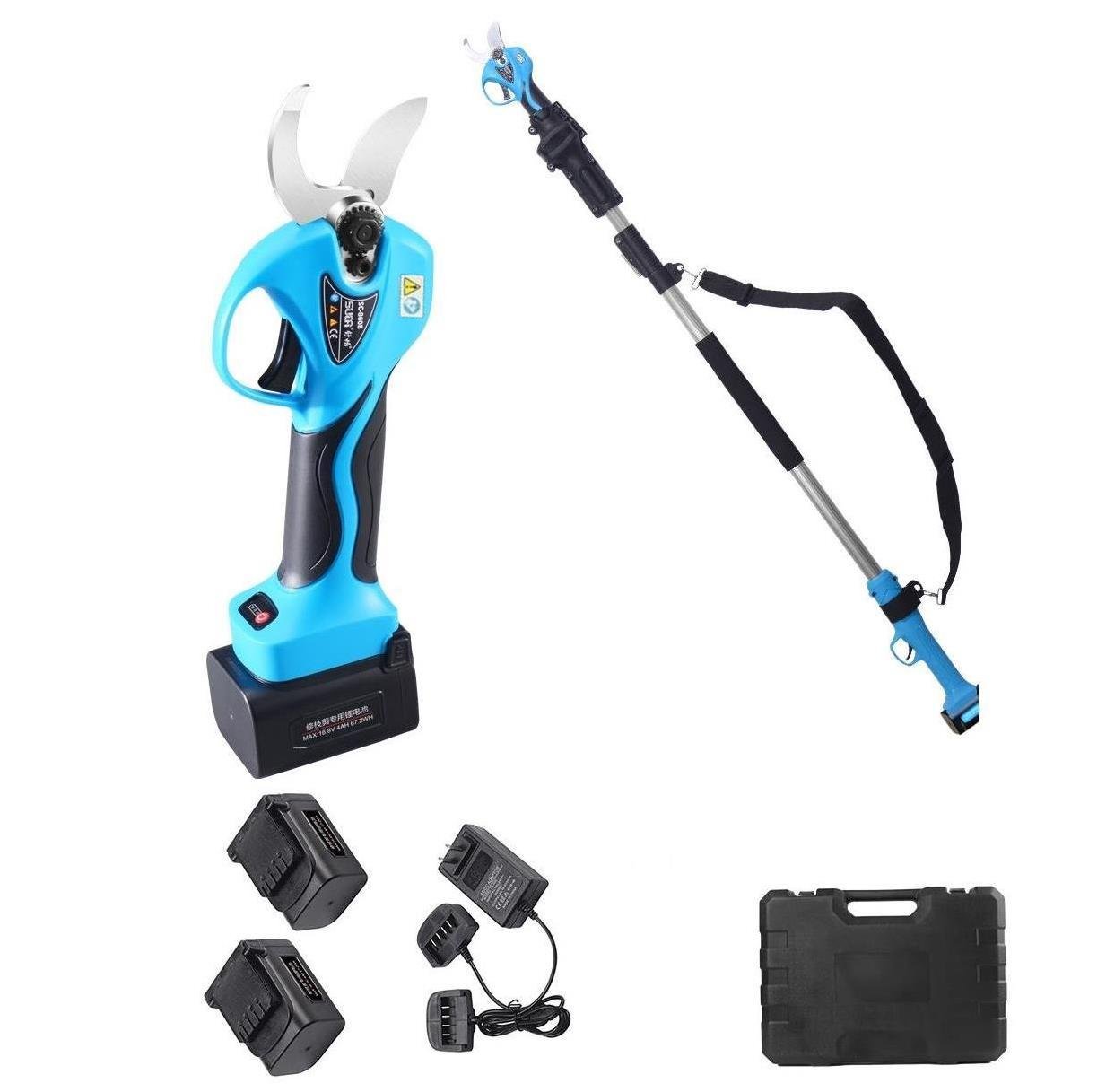 Suca SC 8608A LED Ekranlı Akülü Budama Makası + Uzatma Aparatı 38 mm