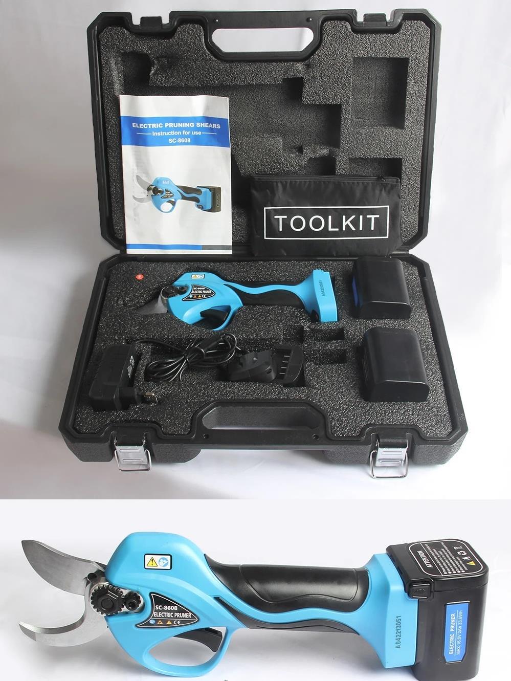 Suca SC 8608A LED Ekranlı Akülü Budama Makası + Uzatma Aparatı 38 mm