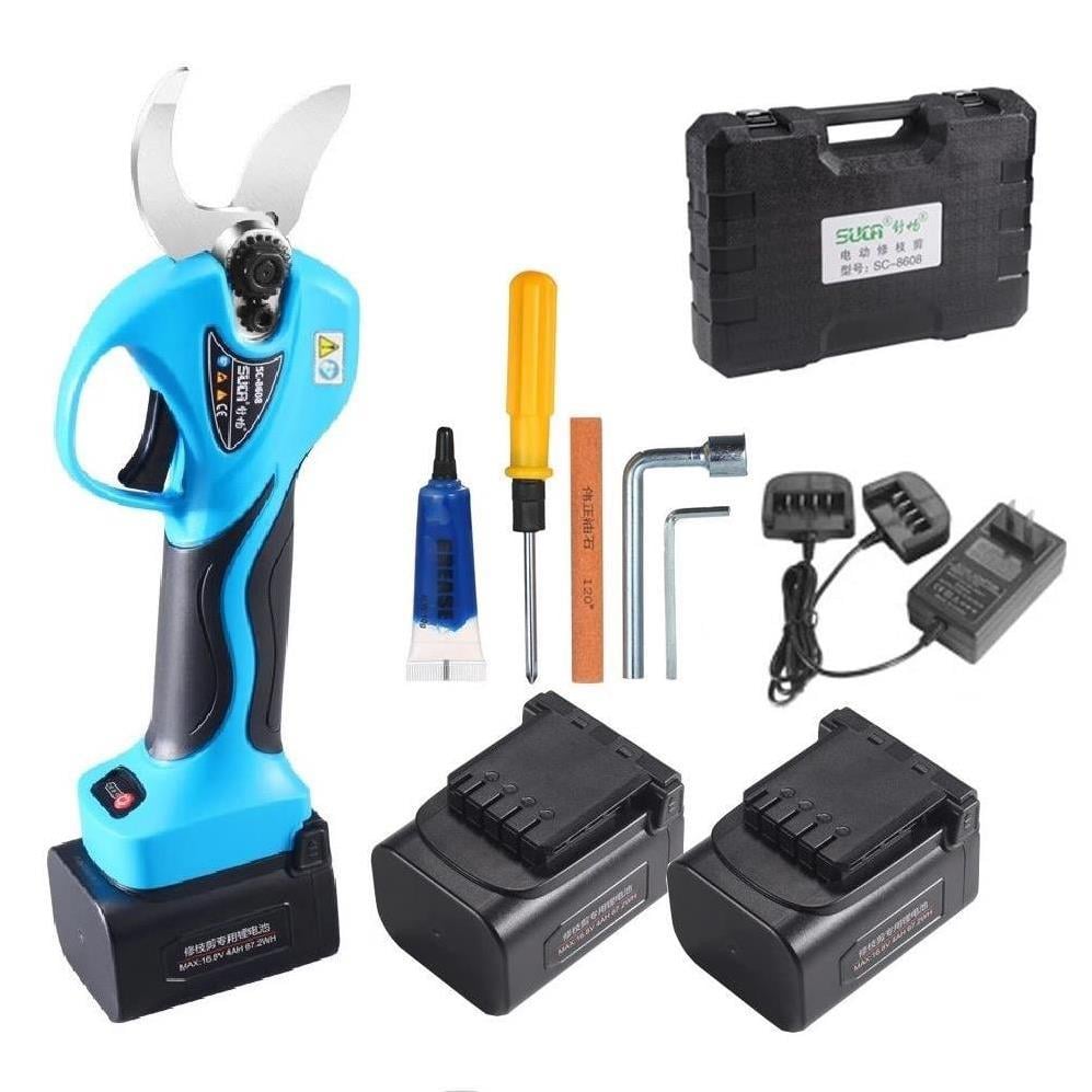 Suca SC 8608A LED Ekranlı Akülü Şarjlı Budama Makası 38 mm