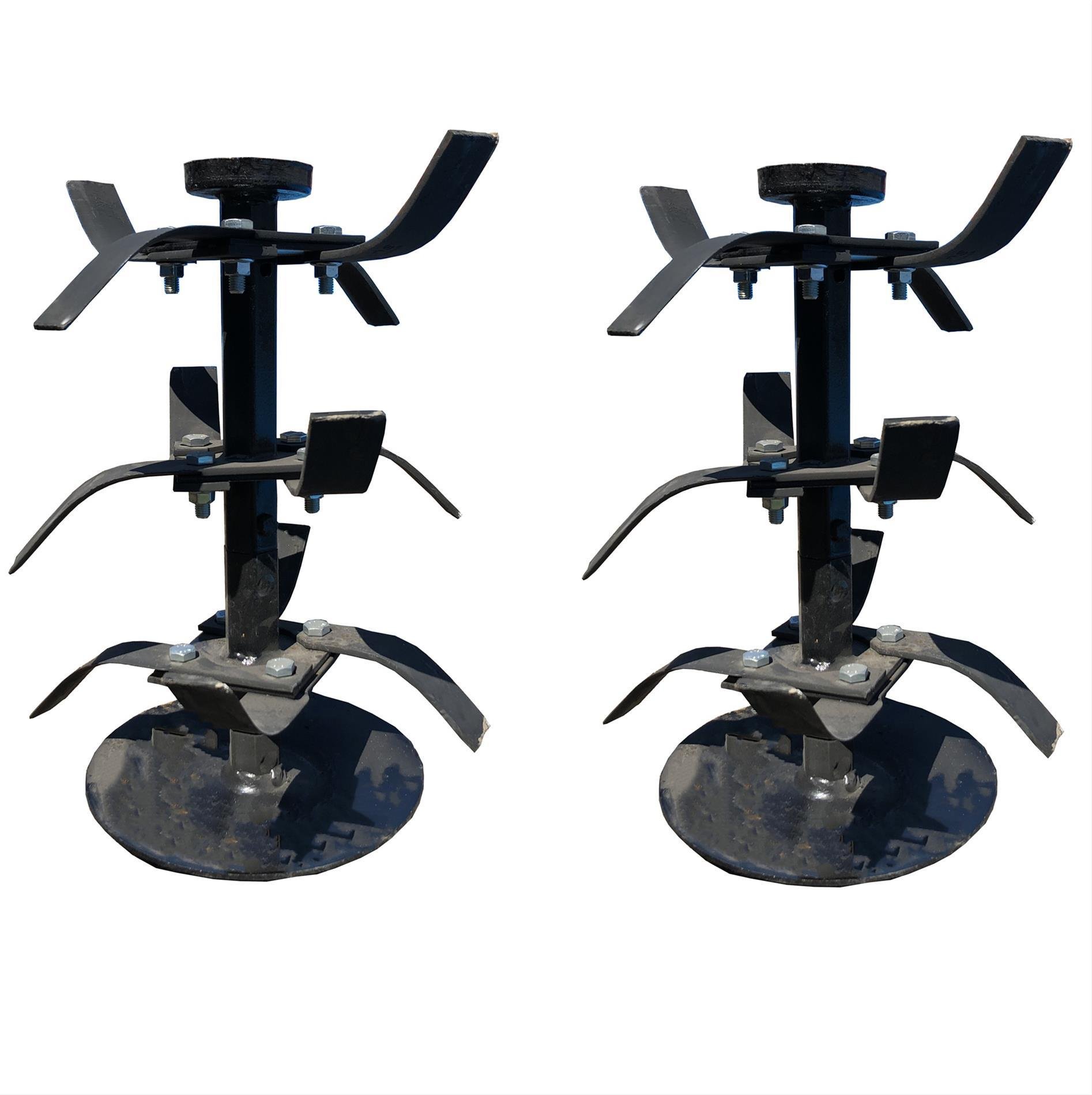 Taral 210M Çapa Makinası Komple Bıçak Takımı 23 mm 24 Bıçaklı