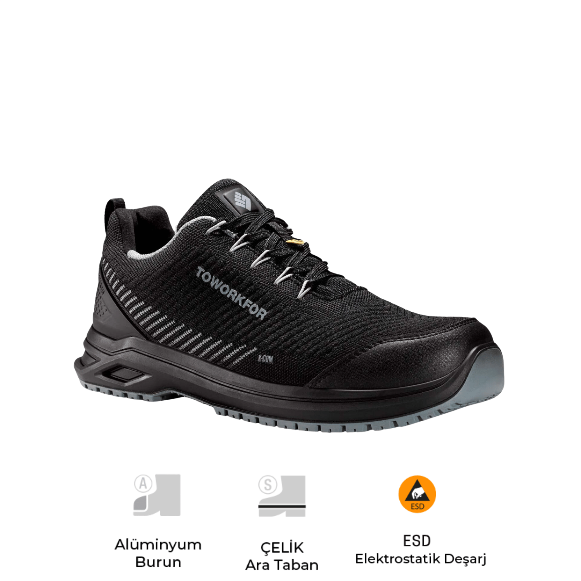 TOWORKFOR X-101 S1P SRC ESD 42 Numara İş Ayakkabası