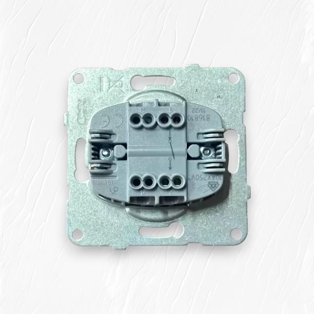 Viko Karre Beyaz Anahtar-Meridian Çerçevesiz