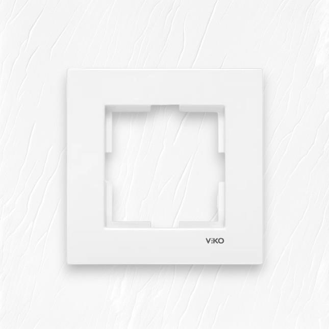 Viko Karre Beyaz Tekli Çerçeve