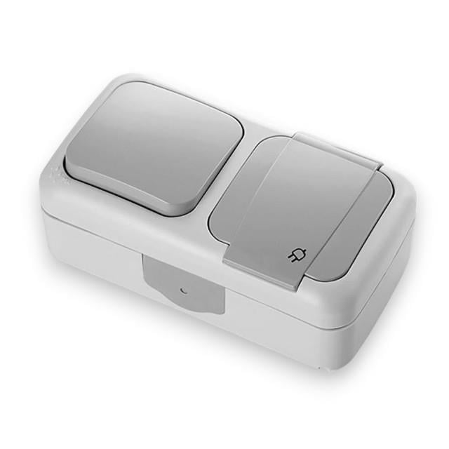 Viko Palmiye Yatay  Anahtar+Topraklı Priz 90555581 