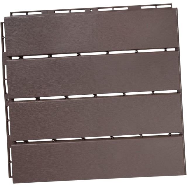 Violet House Plastik Parke Desenli Yer Zemin Döşemesi Teras ve Bahçe Parkesi 9 adet- 1 m2 Latte