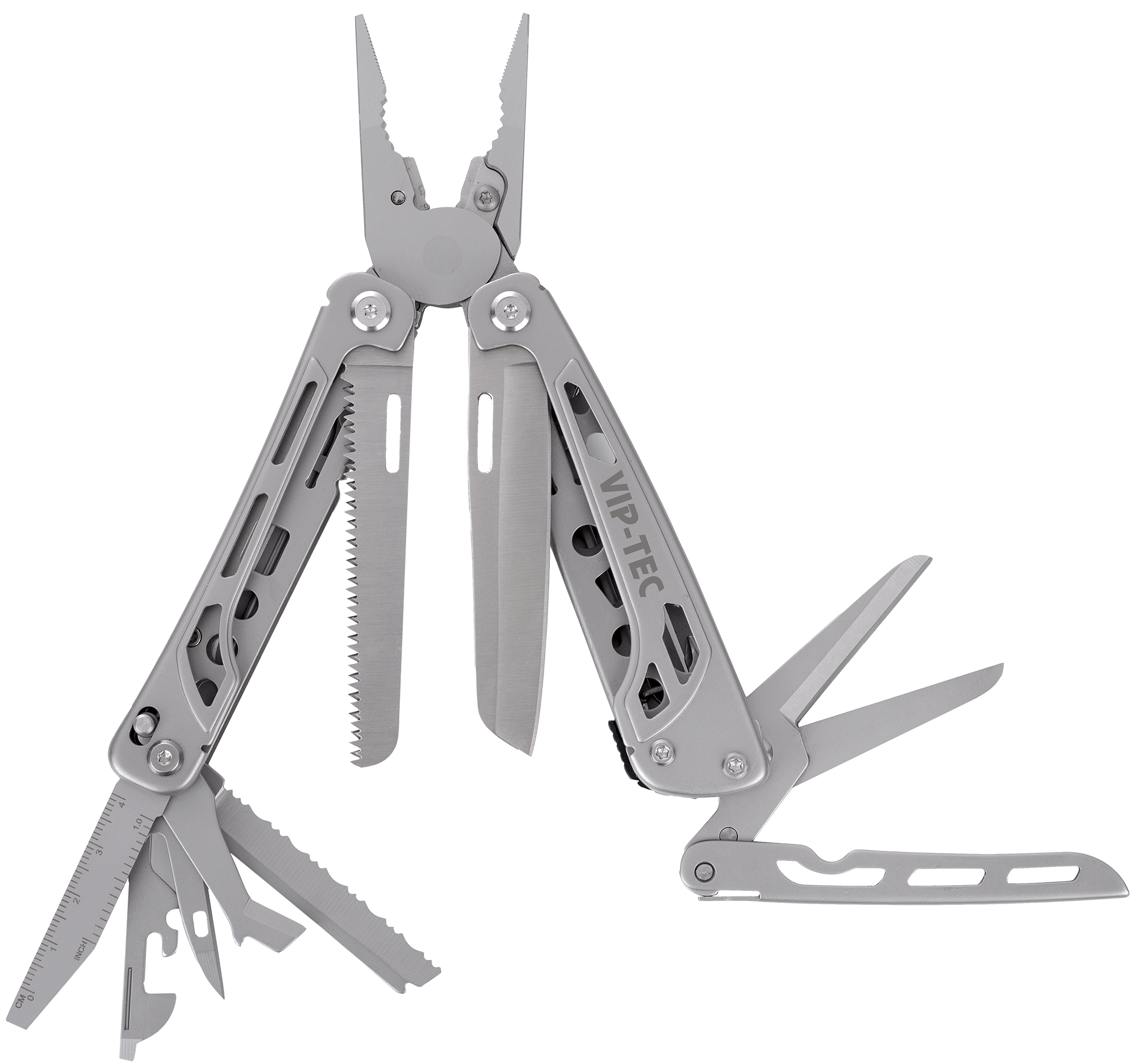 VIPTEC VT875195 20 Fonksiyona Sahip MultiTool Çok Amaçlı Katlanabilir Çakı+Pense