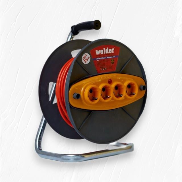 Welder Makaralı Uzatma Kablo 35 mt