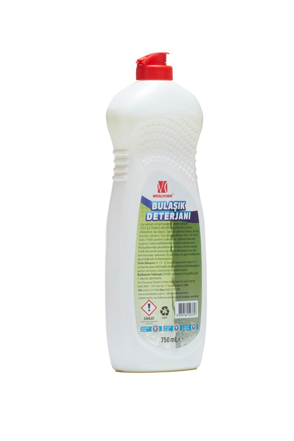 Bitkisel Bulaşık Deterjanı Elde Vegan Çevre Dostu Helal Sertifikalı 750 ml