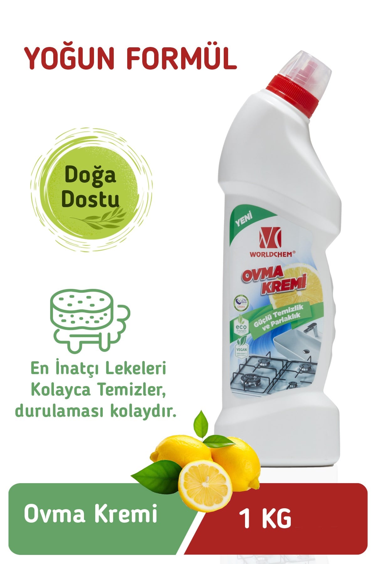 Bitkisel Ovma ve Parlatma Kremi Bitkisel Vegan Helal Sertifikalı 1 kg