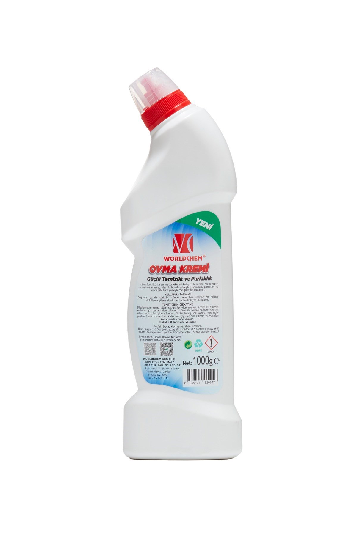 Bitkisel Ovma ve Parlatma Kremi Bitkisel Vegan Helal Sertifikalı 1 kg