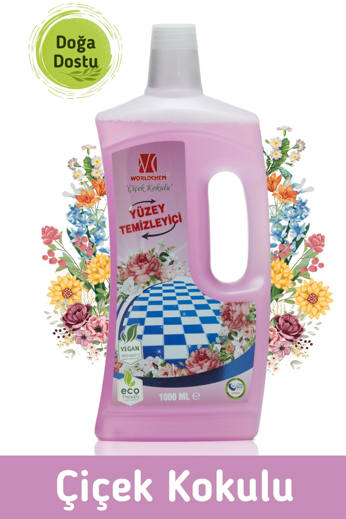 Herbal Surface Cleaner Vegan Eco-Friendly Halal Certified 1 L