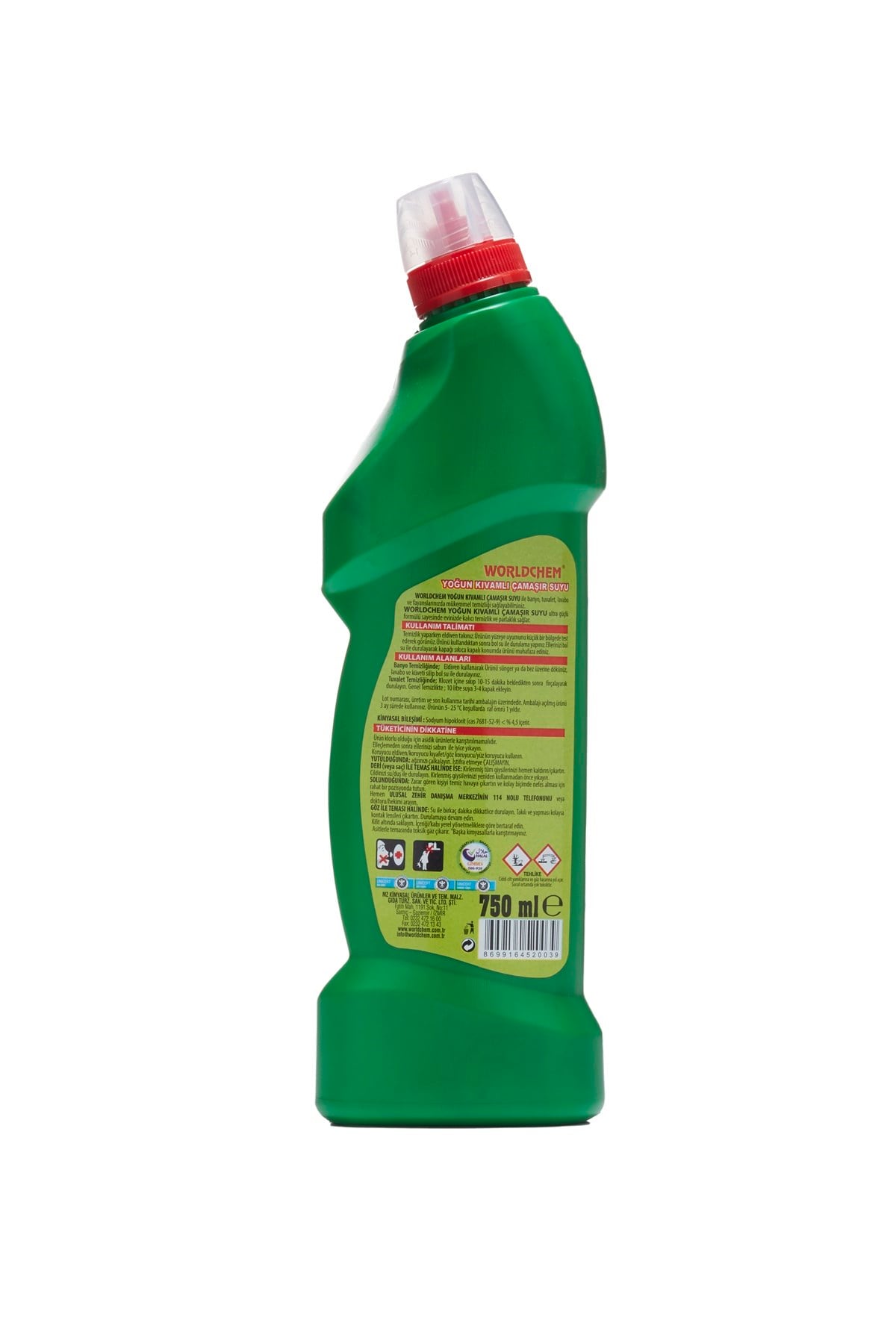 Çamaşır Suyu Yoğun Kıvamlı WT 750 ml