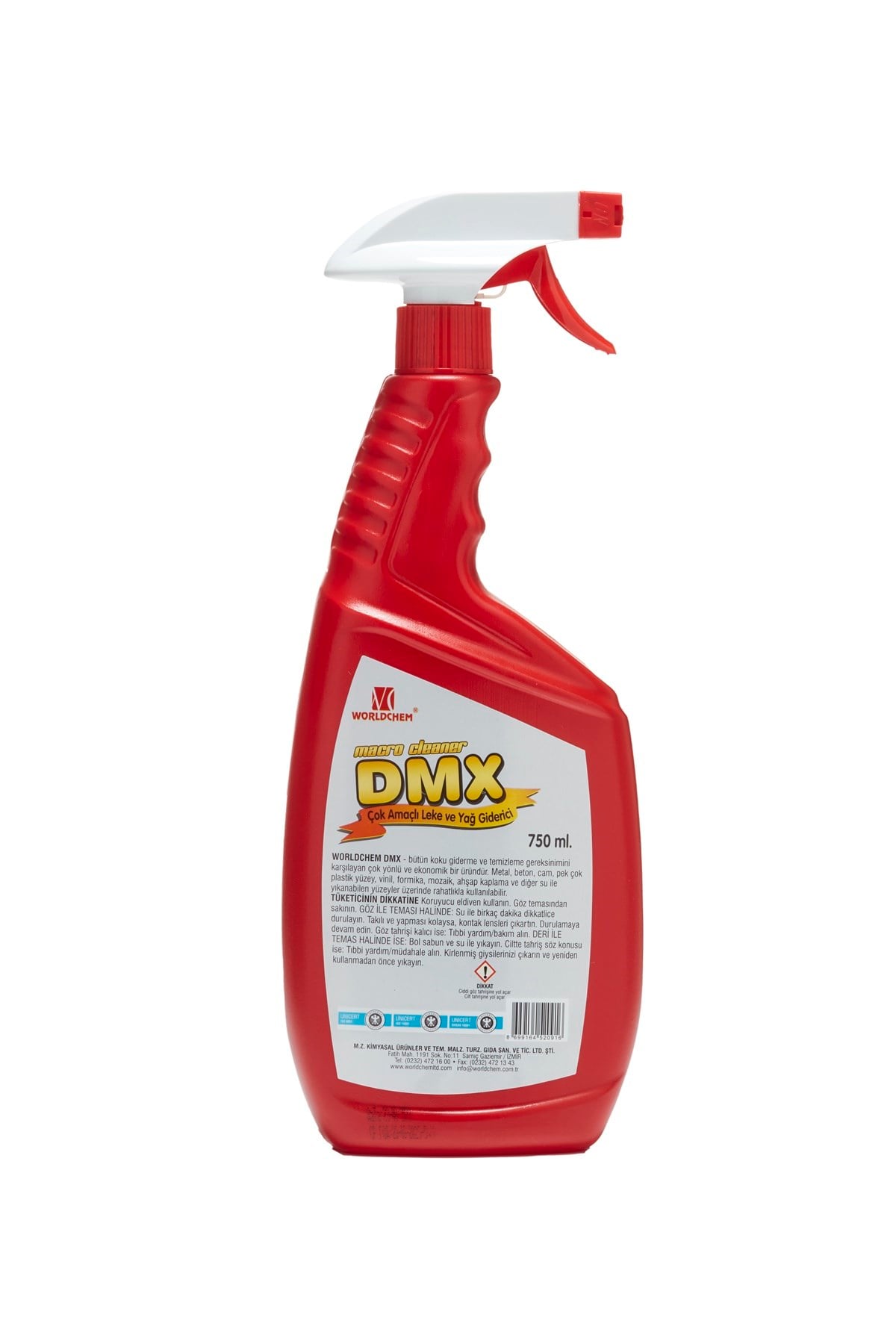 DMX Macro Cleaner Herbal Vegan Multi-Purpose Stain and Oil Remover 750 ml