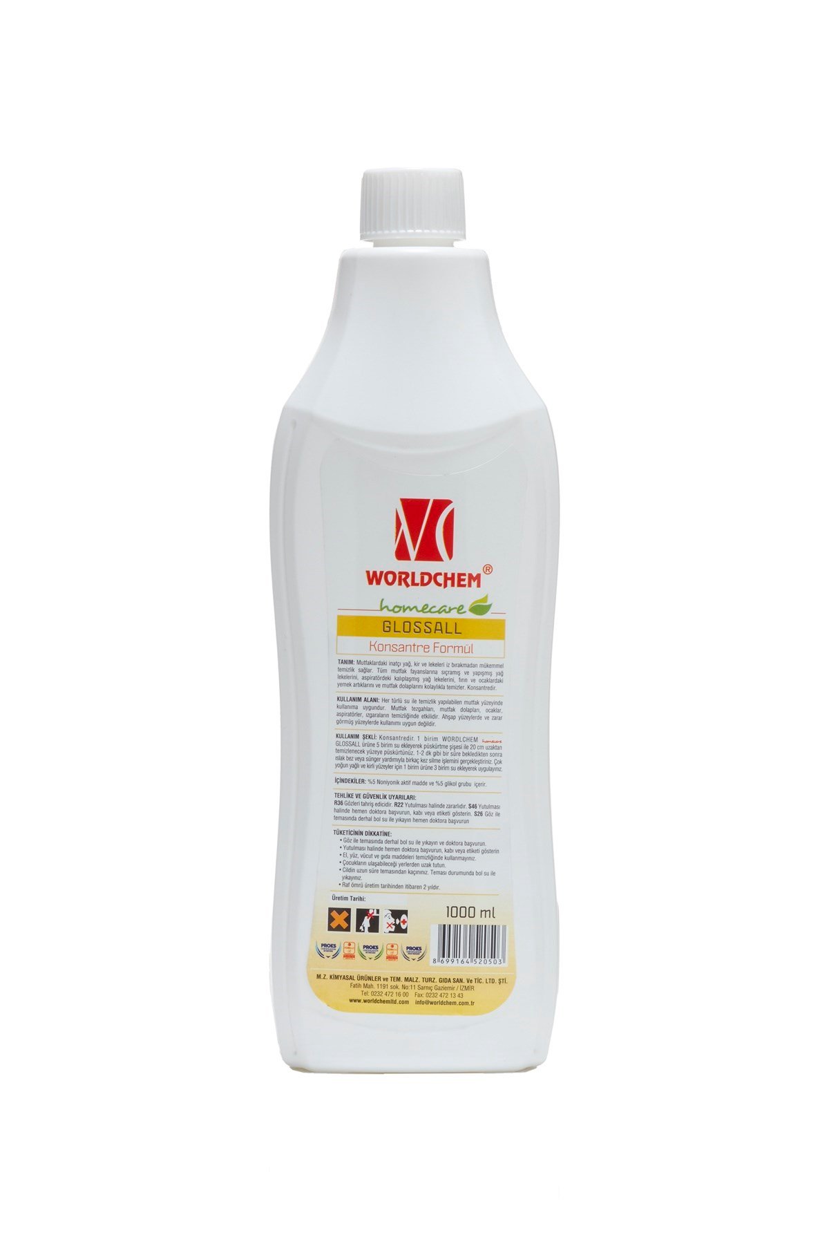 Glossal Degreaser Concentrate 1000ml
