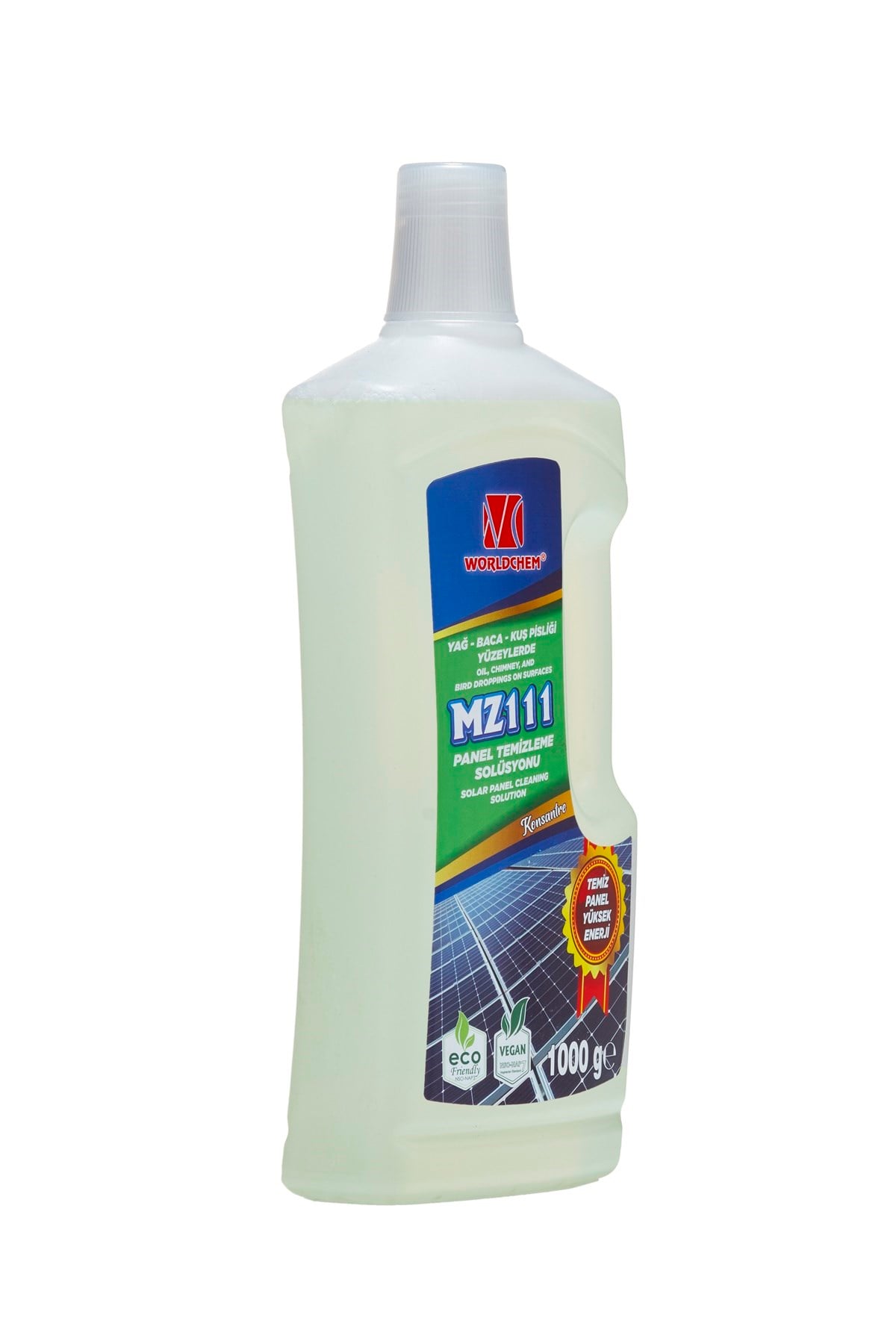 Solar Panel Cleaning Product MZ 111 Herbal, Eco-Friendly 1 lt