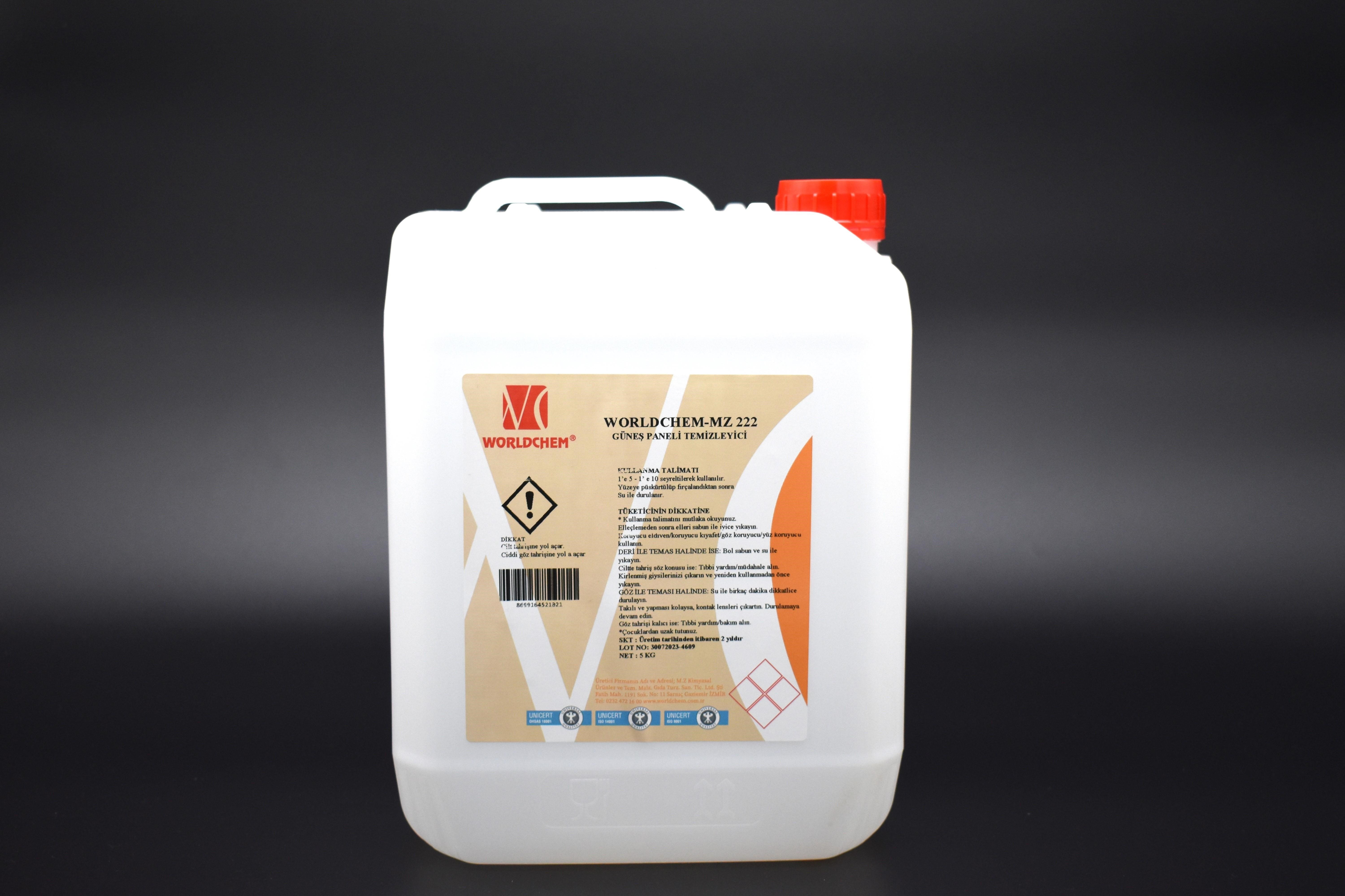 Solar Panel Cleaning Solution MZ 222 5 L