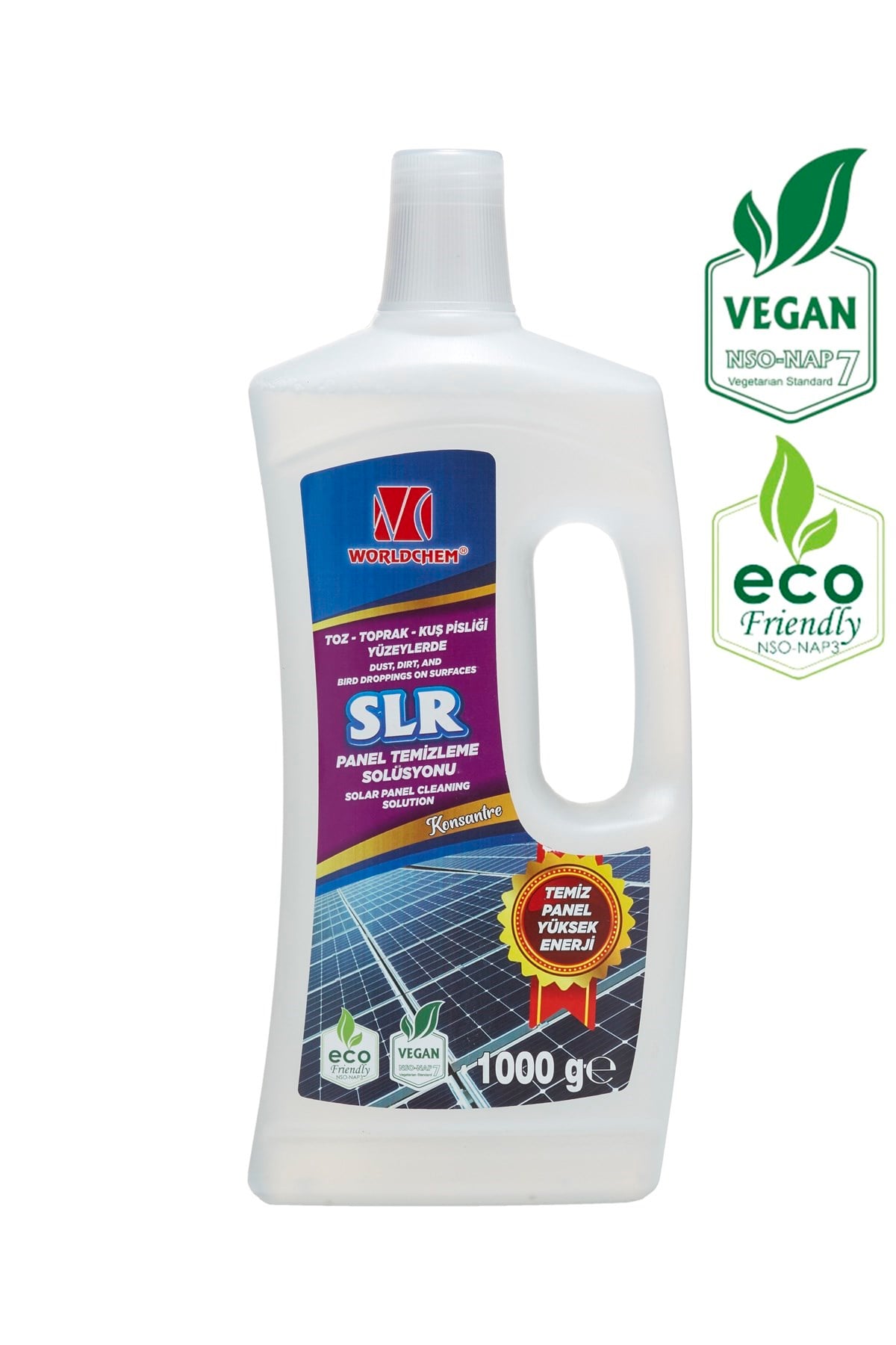 Solar Panel Cleaning Product MZ SLR Herbal Eco-Friendly 1 lt