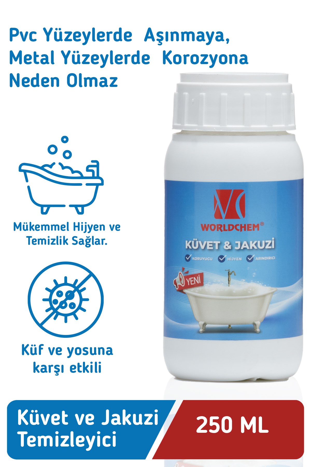 Bathtub and Jacuzzi Cleaner 250 ml