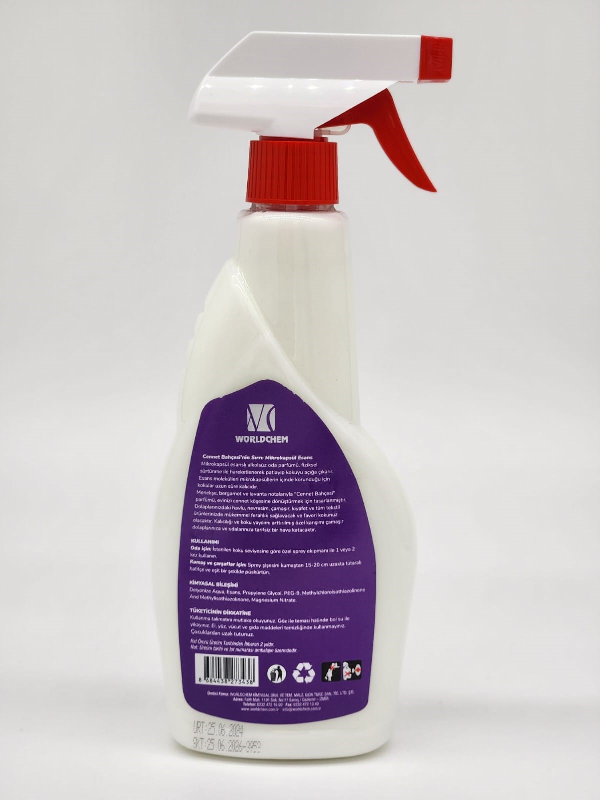 Oda Parfümü Cennet Bahçesi 500ml