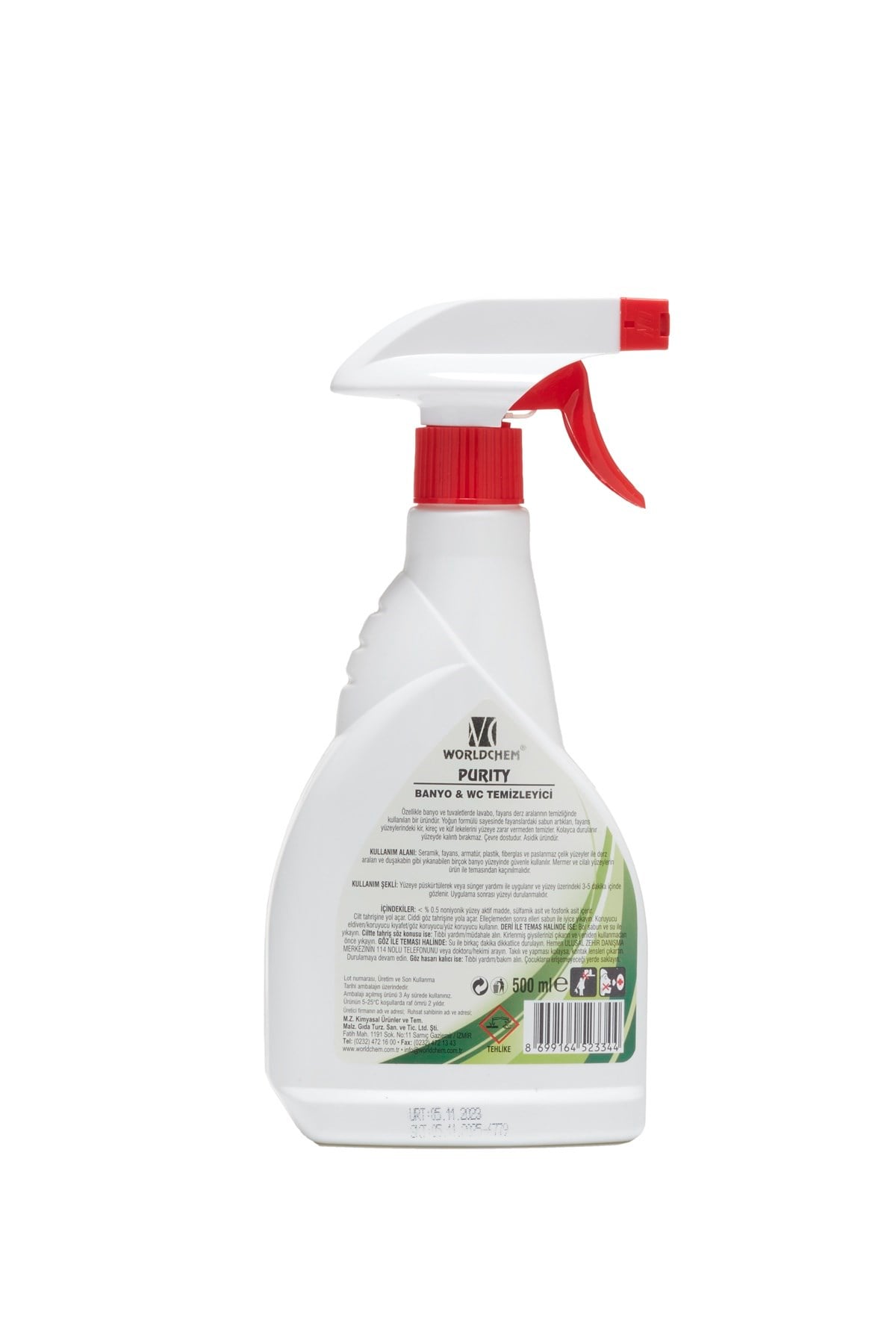 Purity Bitkisel Banyo ve Tuvalet Temizleyici Helal Serfifikalı 500 ml