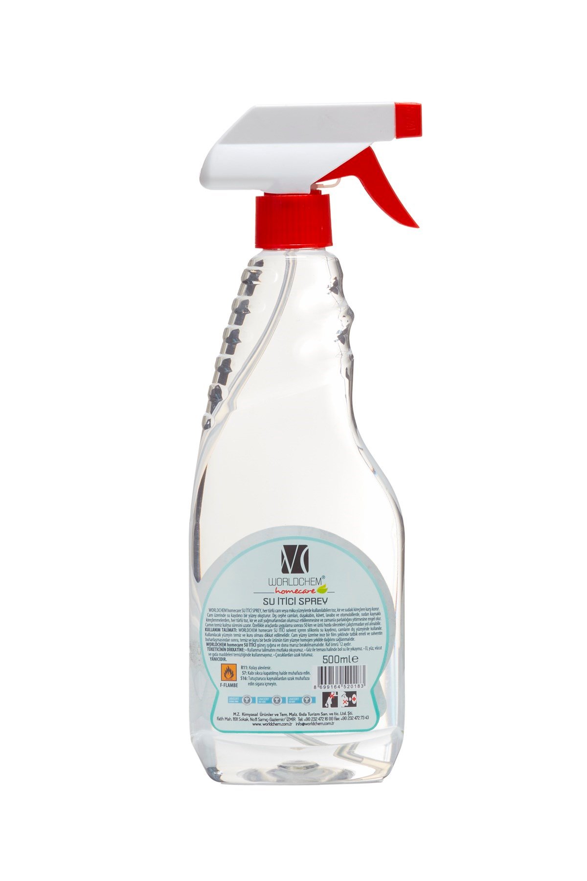 Su İtici Sprey Duşakabinler İçin SY 500 ml