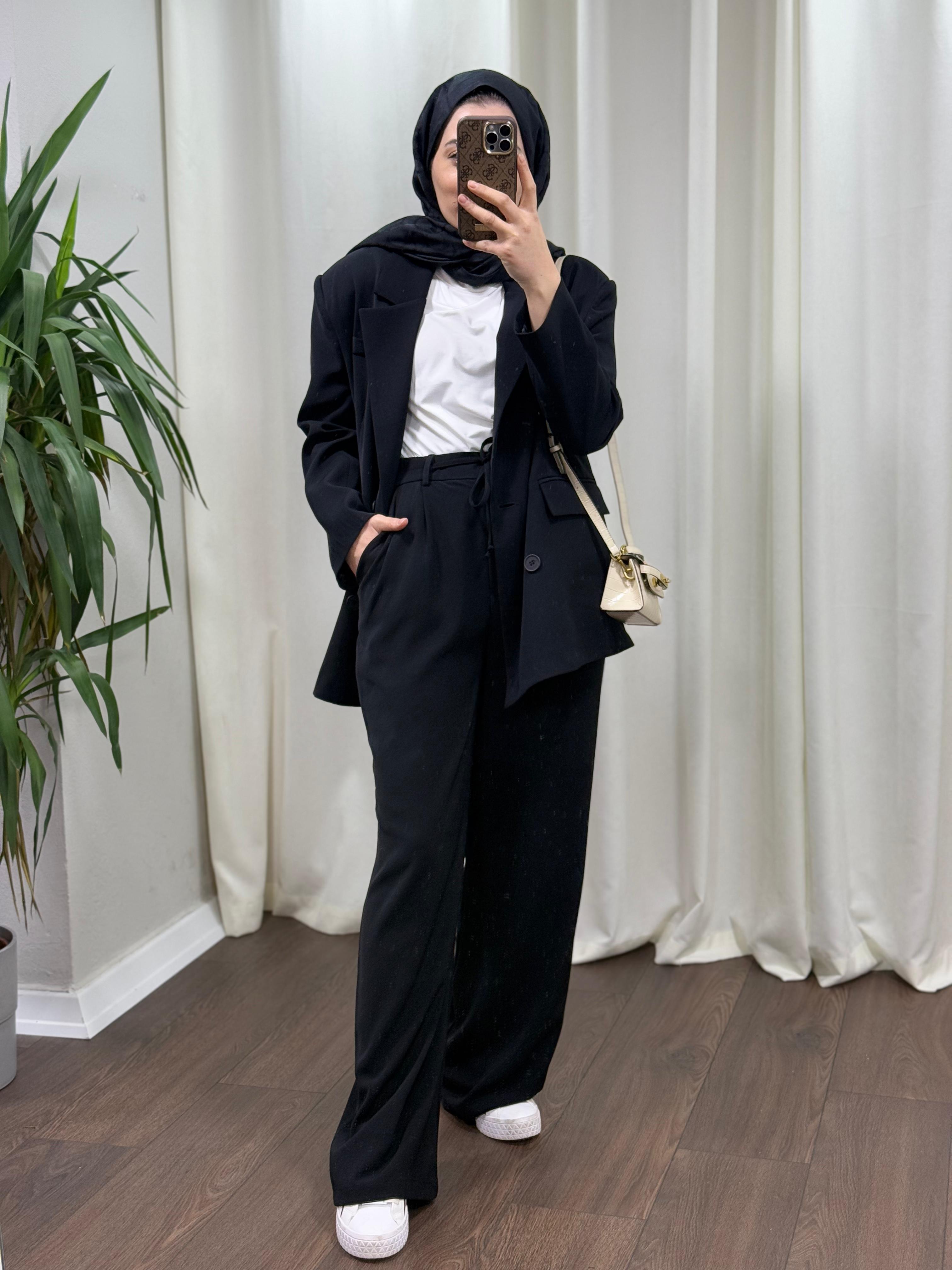 Siyah Blazer Ceket