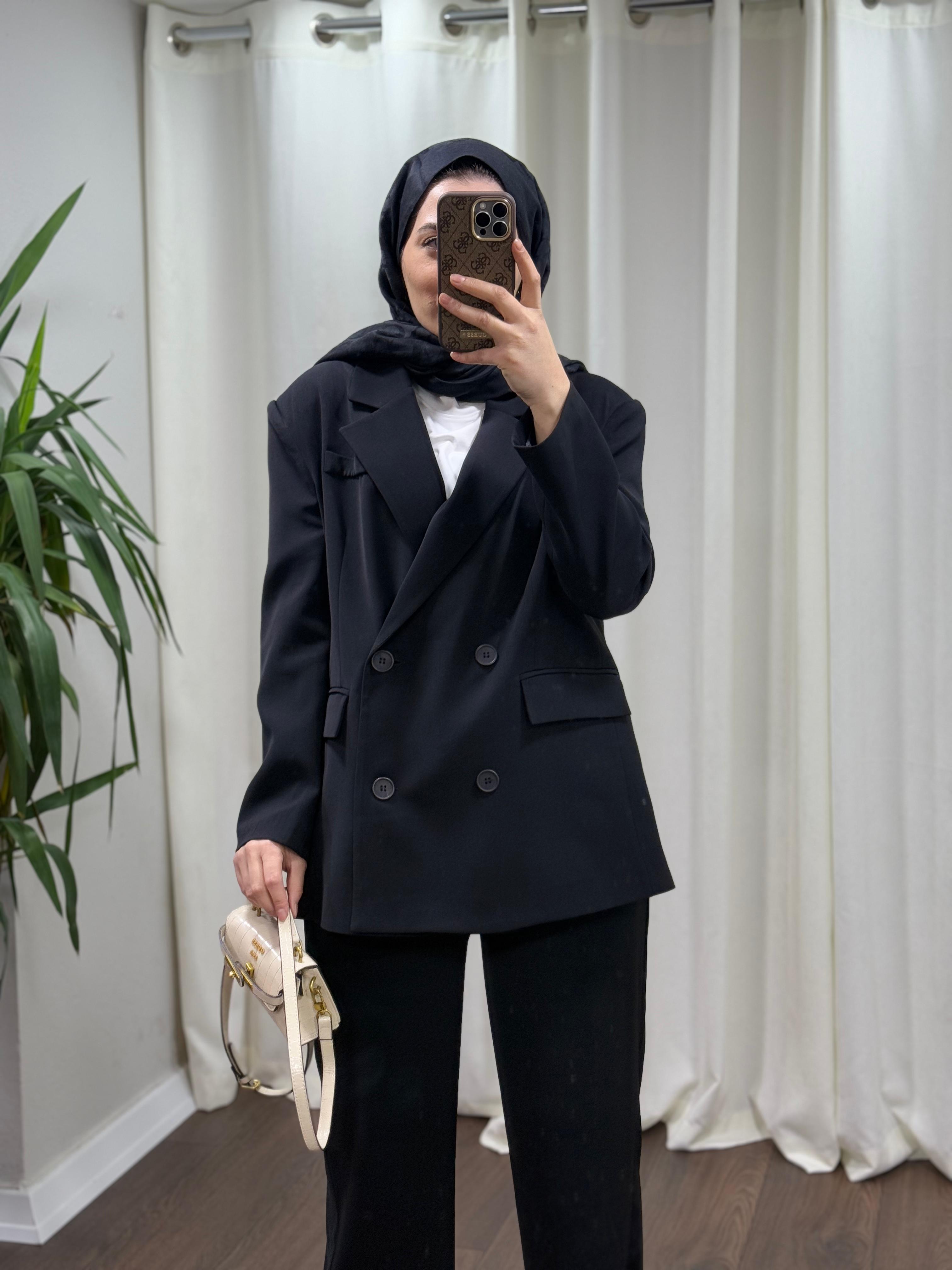 Siyah Blazer Ceket