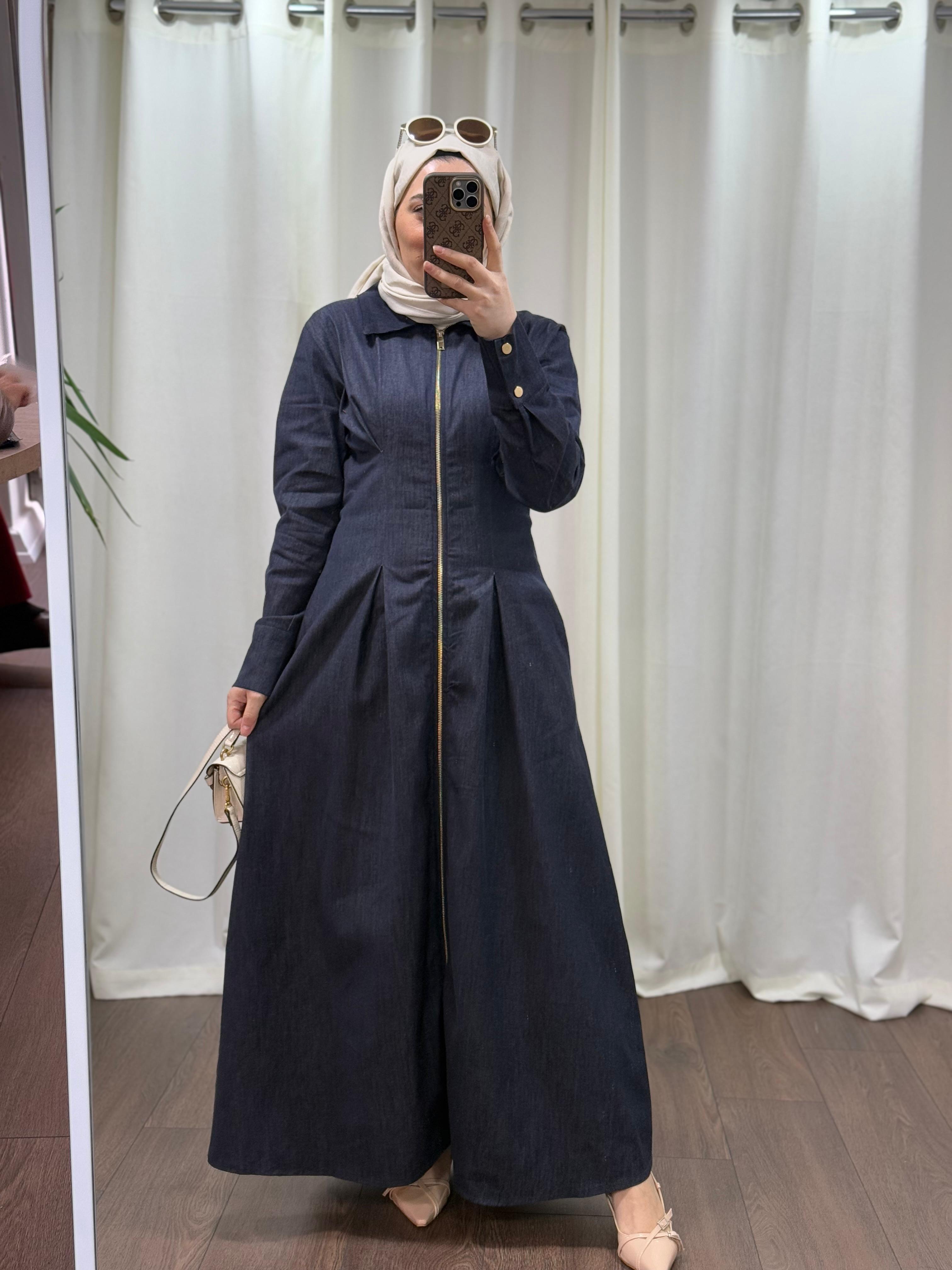 Viola Denim Elbise