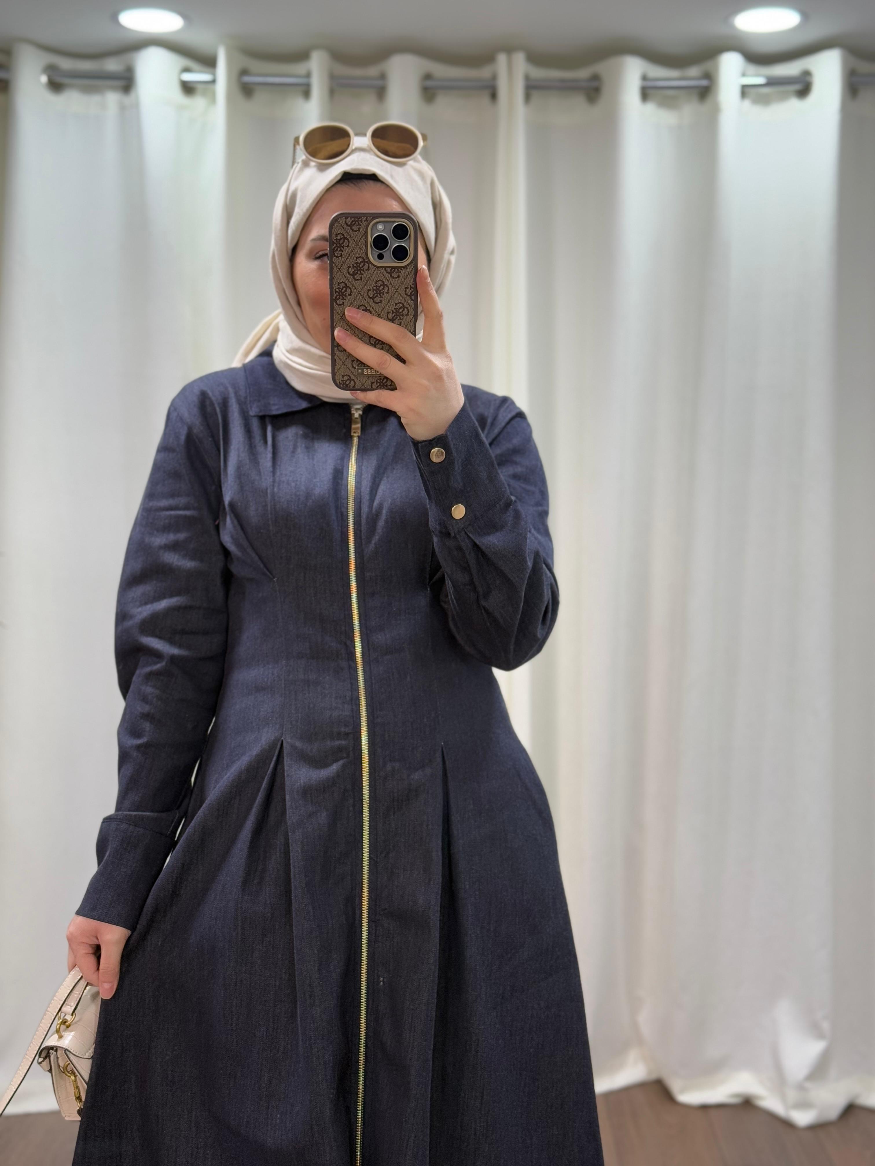 Viola Denim Elbise