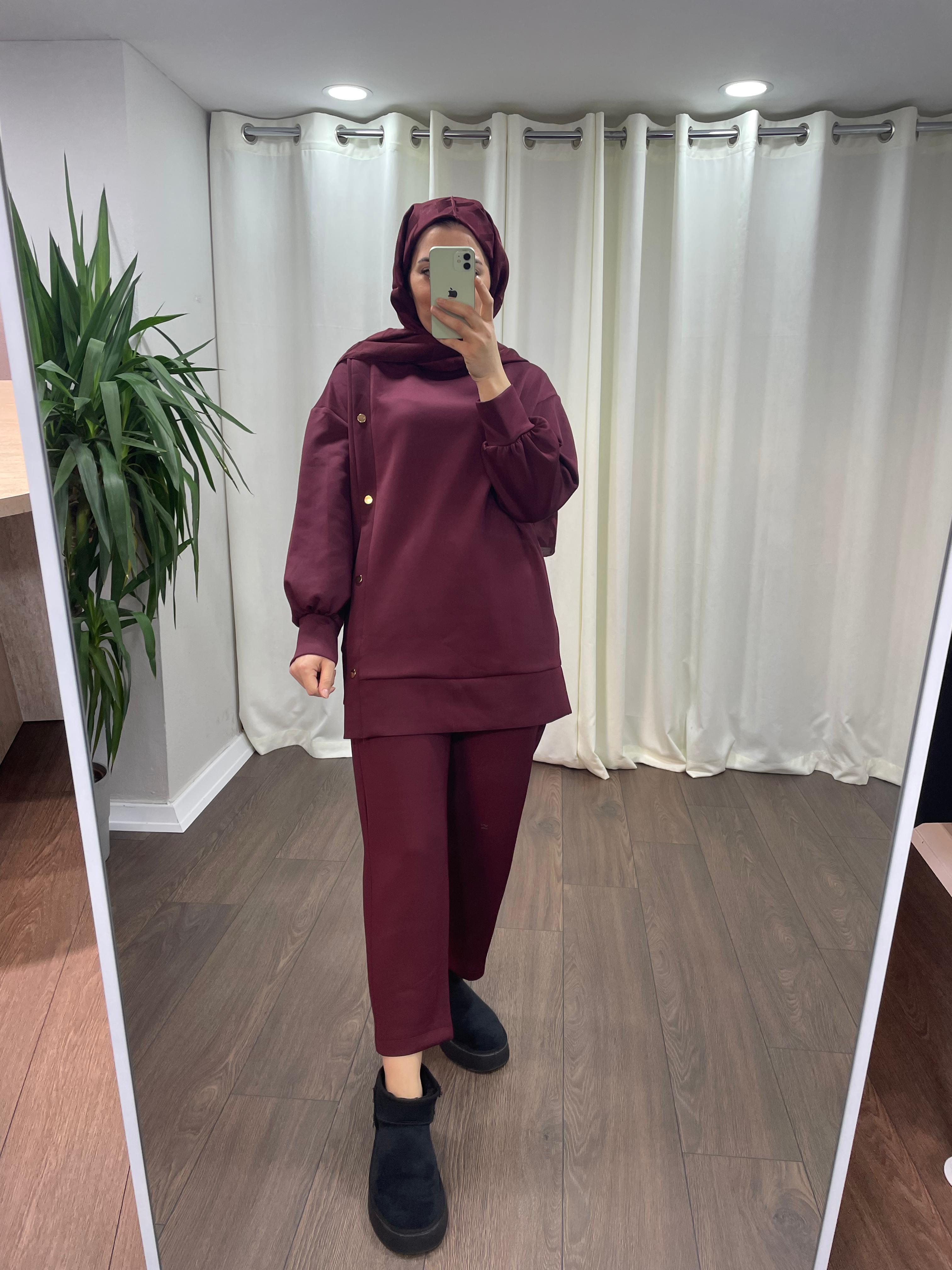 Yade Bordo Scuba Takım