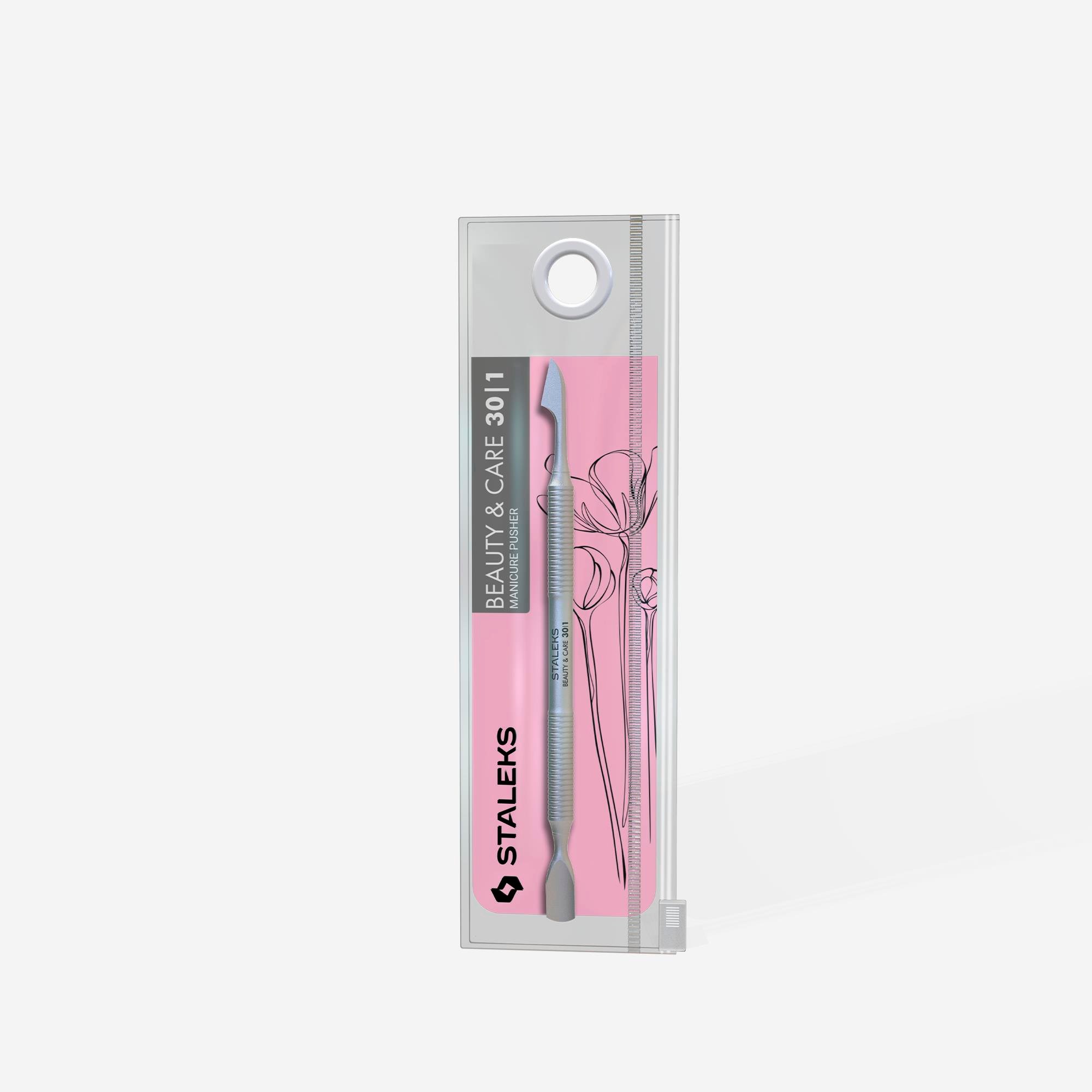 BEAUTY & CARE 30 TYPE 1 Tırnak Eti İtici (Yuvarlak İtici + Üçgen Uç)