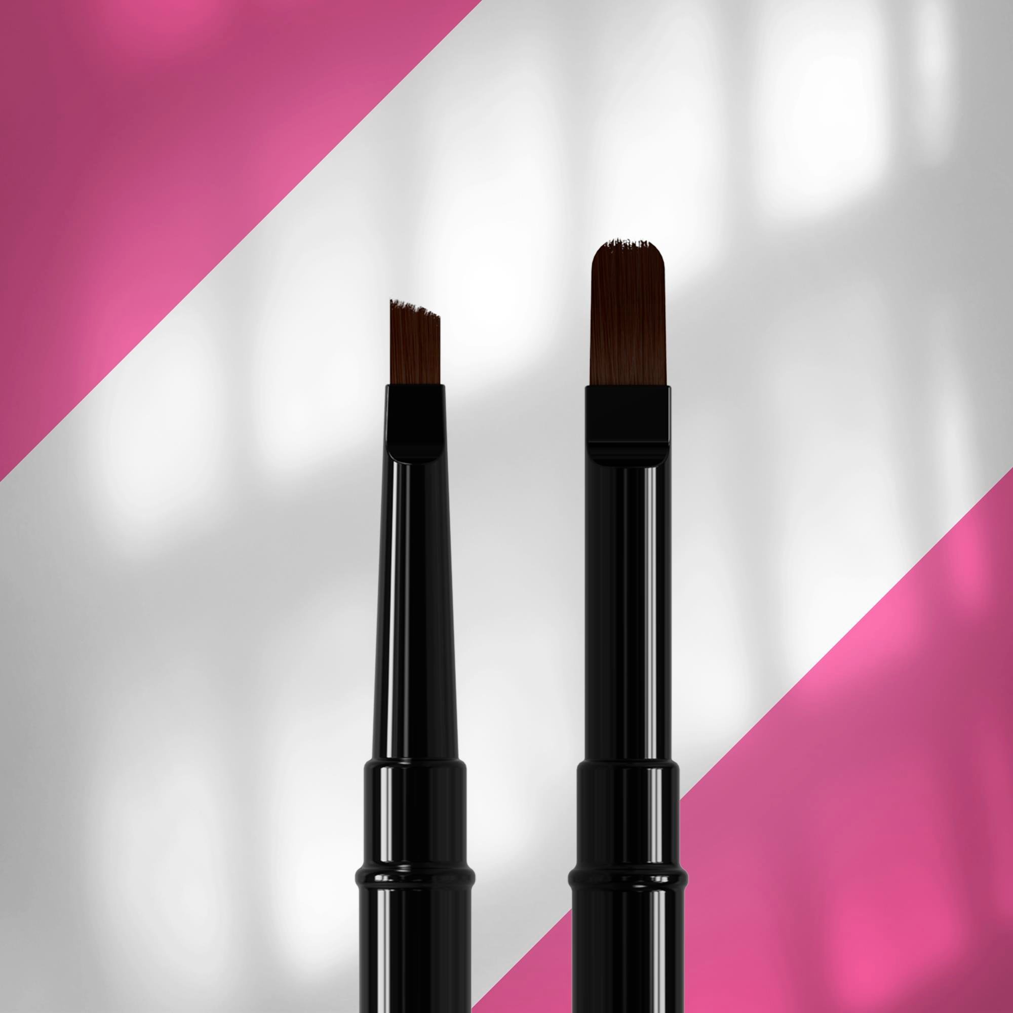 EXPERT çift taraflı jel fırçası 11 mm / jel fırçası 7 mm