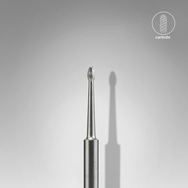 Sert Alaşım nail cleaner mini Freze EXPERT EXPERT, Kırmızı, Çap 1,2 mm / Çalışma Kısmı 2,5 mm, Adet