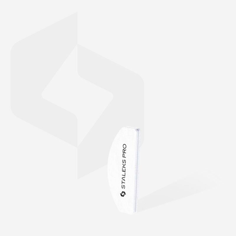 STALEKS PRO Yarım Ay Şekillendirici Mini Buffer Törpü 100/180 Grit, 20'li Set