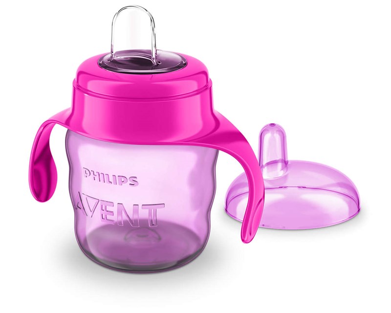 Philips Avent SCF551/03 Eğitici Damlatmaz Bardak 6 Ay + 7oz/200 ml Mor