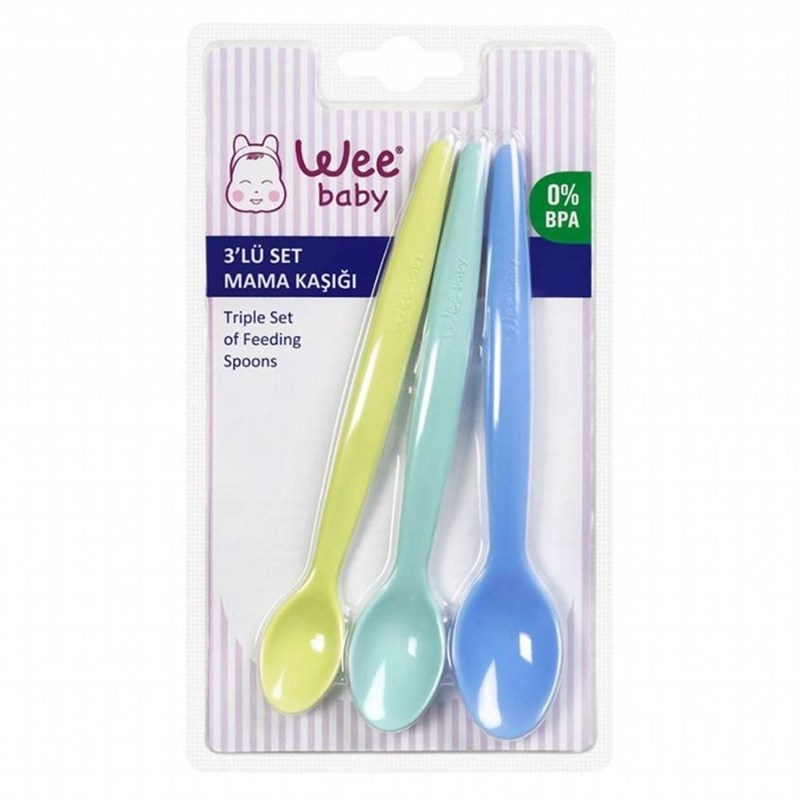 Wee Baby 3lü Set Mama Kaşığı