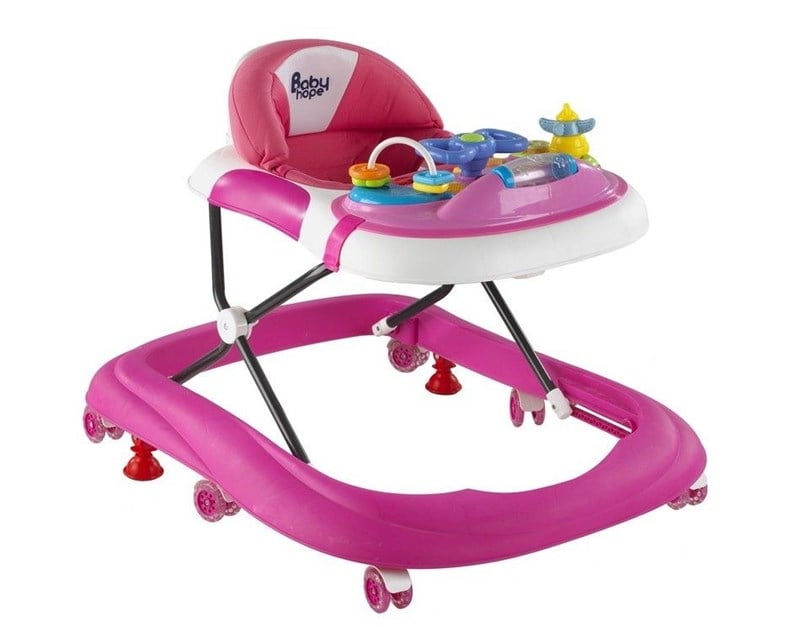 Babyhope Star 213 Yürüteç - Pembe 