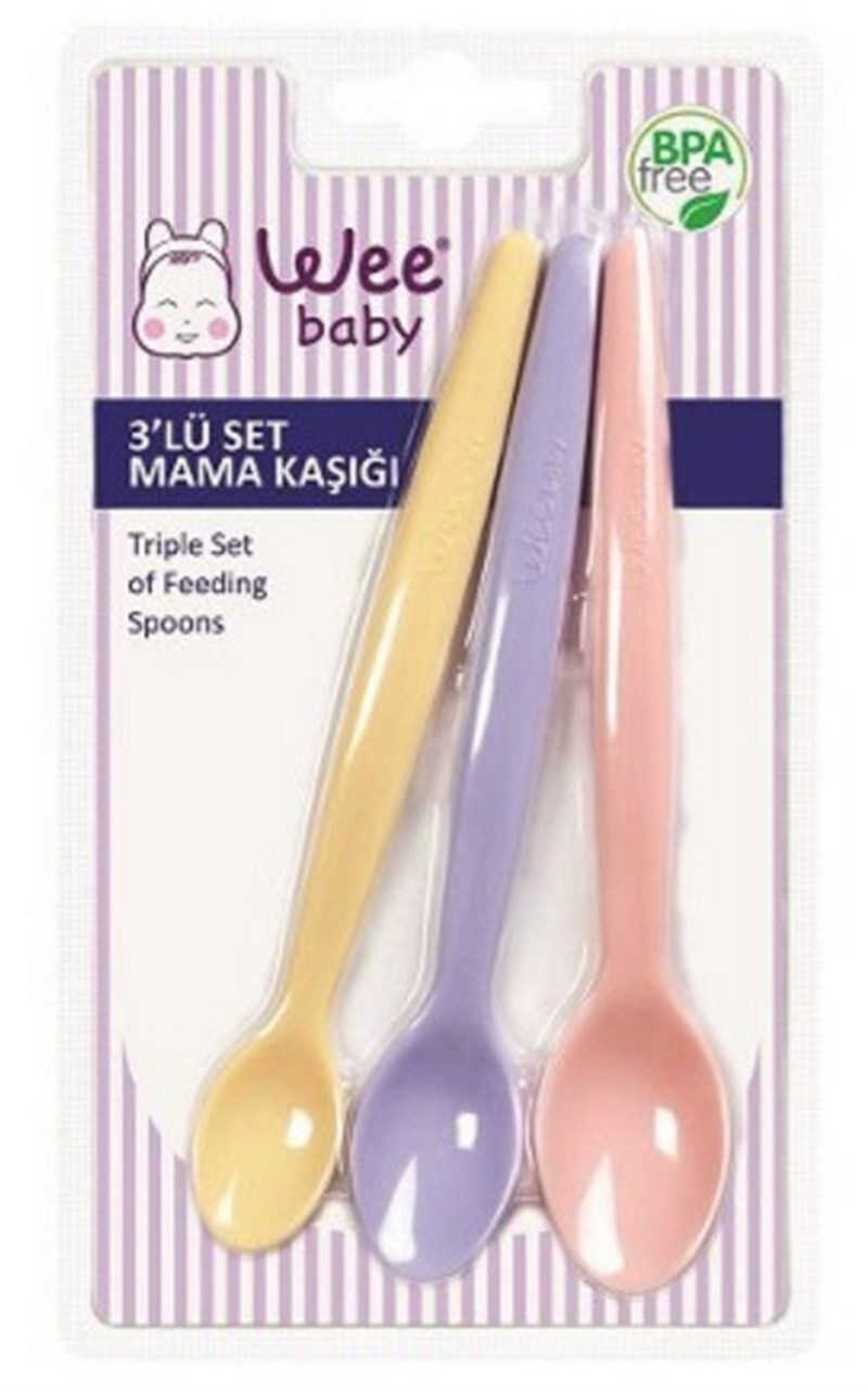 Wee Baby 3lü Set Mama Kaşığı